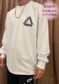 【COOKJEANS BARON コラボ商品】トライアングルベアー ロンT(unisex/ユニセックス)