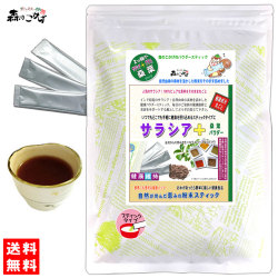 S2【送料無料】 サラシア＋桑葉 (粉末) スティック (2g×50p) 粉末 個包装≪さらしあ茶≫ [コタラヒム茶] パウダーティー 粉末茶 (残留農薬検査済み) 北海道 沖縄 離島も無料配送可 <br> 森のこかげ 少粉末