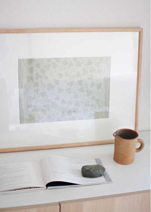 ラプアンカンクリ/リネンハンカチ/APILA/グリーン