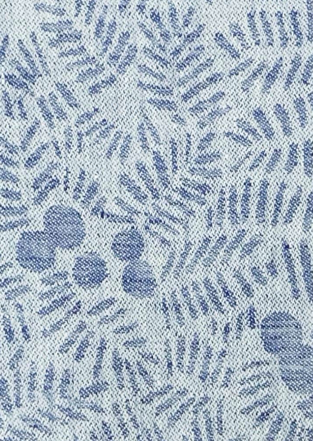 ラプアンカンクリ/リネンハンカチ/KATAJANMARA/ブルー