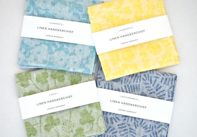ラプアンカンクリ/リネンハンカチ/商品一覧