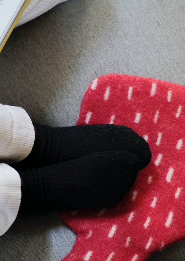 ラプアンカンクリ/湯たんぽ/PYRY/レッドホワイト