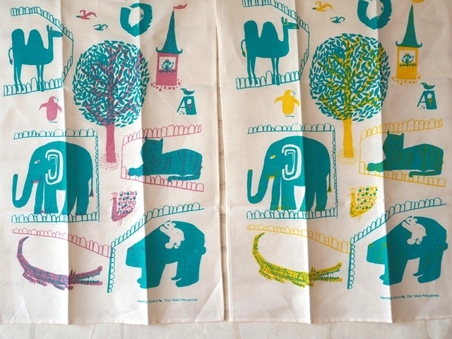 カウニステ/キッチンタオル/動物園