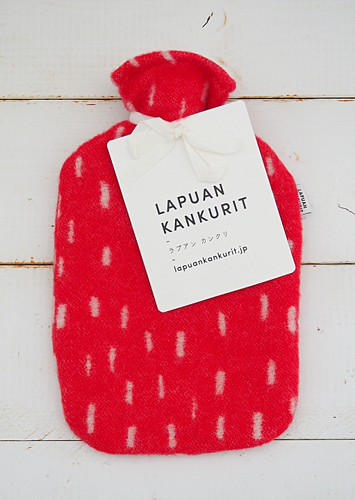 ラプアンカンクリ/湯たんぽ/PYRY/レッドホワイト