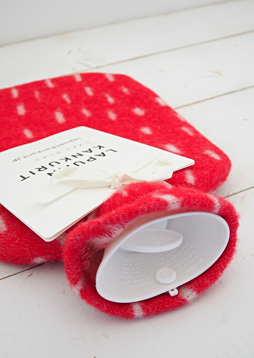 ラプアンカンクリ/湯たんぽ/PYRY/レッドホワイト