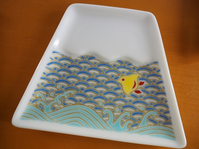 豆富士_九谷焼_醤油皿_小皿