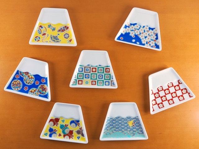 豆富士_九谷焼_醤油皿_小皿