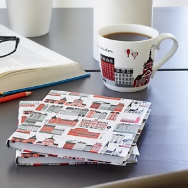 EmelieEk/エミリエエーク/マグカップ/ストックホルム/レッド