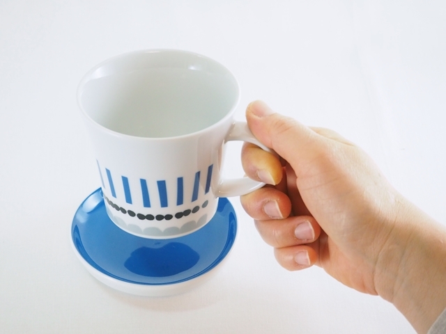 ダーリン・クレメンタイン Harvest ティーマグカップ　パールストリング