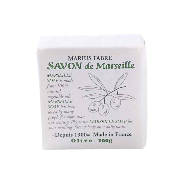 サボンドマルセイユ/オリーブ/100g/マリウスファーブル