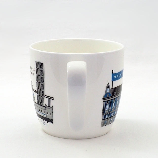 ワンダーランドデザイン/マルメ/マグカップ/ブルー