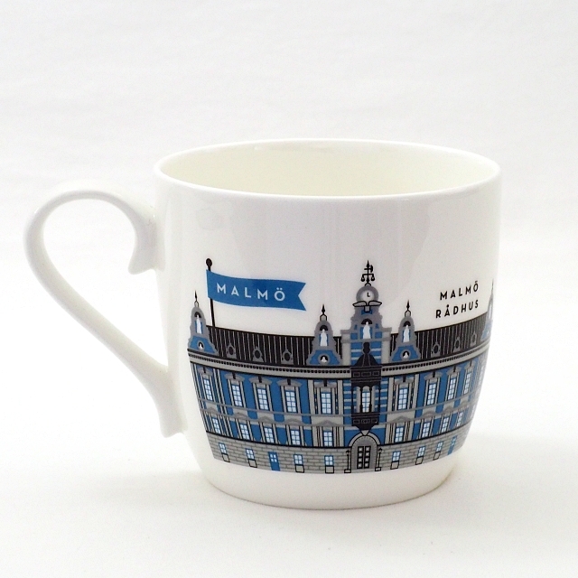 ワンダーランドデザイン/マルメ/マグカップ/ブルー