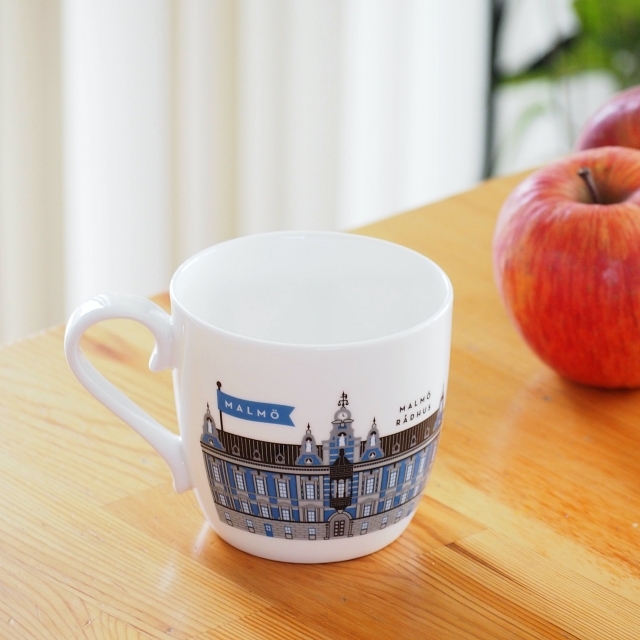 ワンダーランドデザイン/マルメ/マグカップ/ブルー