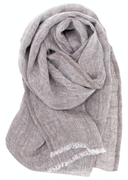 ラプアンカンクリ/リネンスカーフ/HALAUS/ブラウン