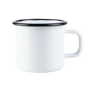 ムールラ｜琺瑯 マグカップ｜ホワイト L (370ml)