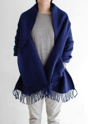 ラプアンカンクリ/ポケットショール/UNI/ブルーベリー