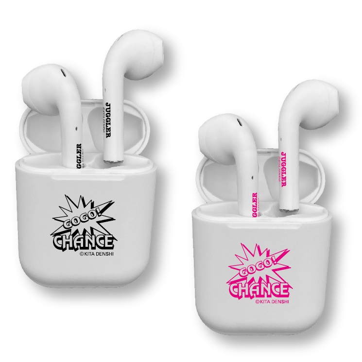ジャグラー ワイヤレスイヤホン Type-C HAC3120 bluetooth5.0 ポケットサイズ GOGO!CHANCE