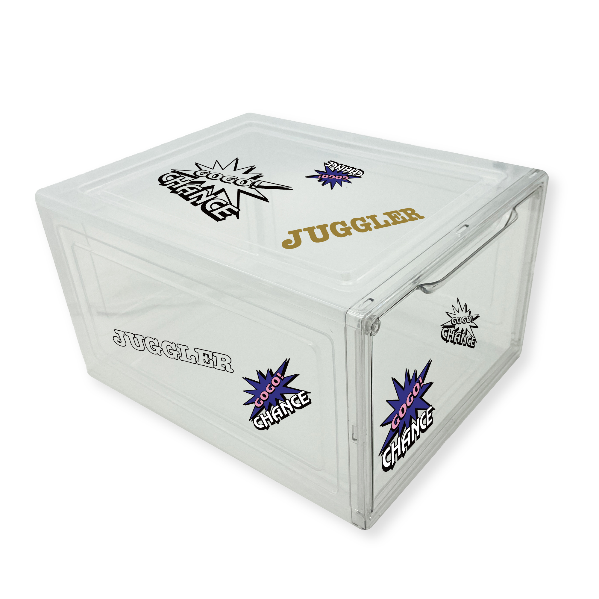 ジャグラー クリアコレクションBOX（収納ケース） 組み立て式