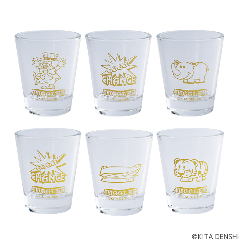ジャグラー ミニグラス6Pセット ver.2