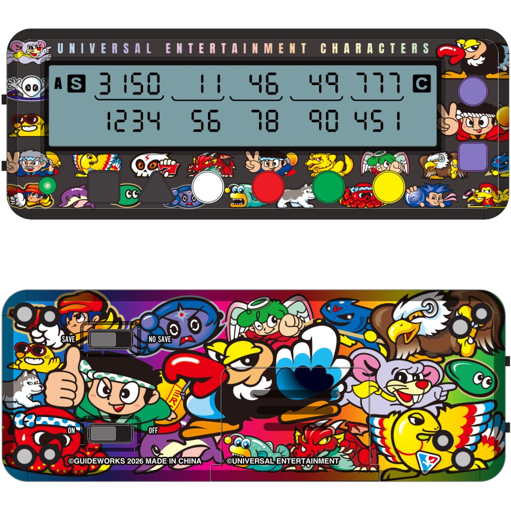 究極攻略カウンター 勝ち勝ちくん クリア プラス ユニキャラ CLASSIC バージョン ユニバ 小役カウンター カチカチ君 PLUS