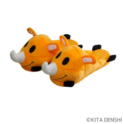 ぬいぐるみスリッパ ジャグラー ツノっち スリッパ
