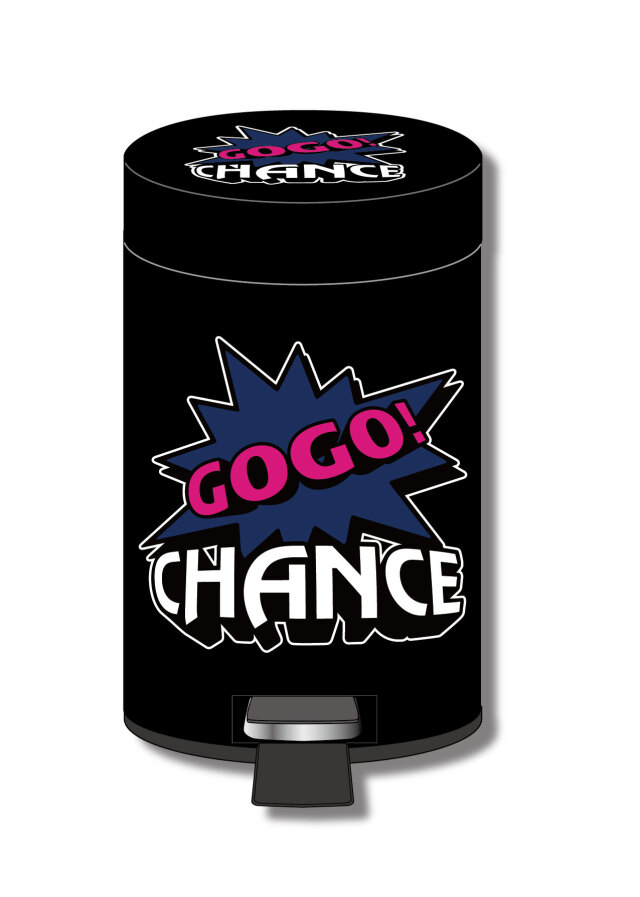 ジャグラー ゴミ箱 ペダル式 ダストボックス GOGO！CHANCE柄 SDVer.2 