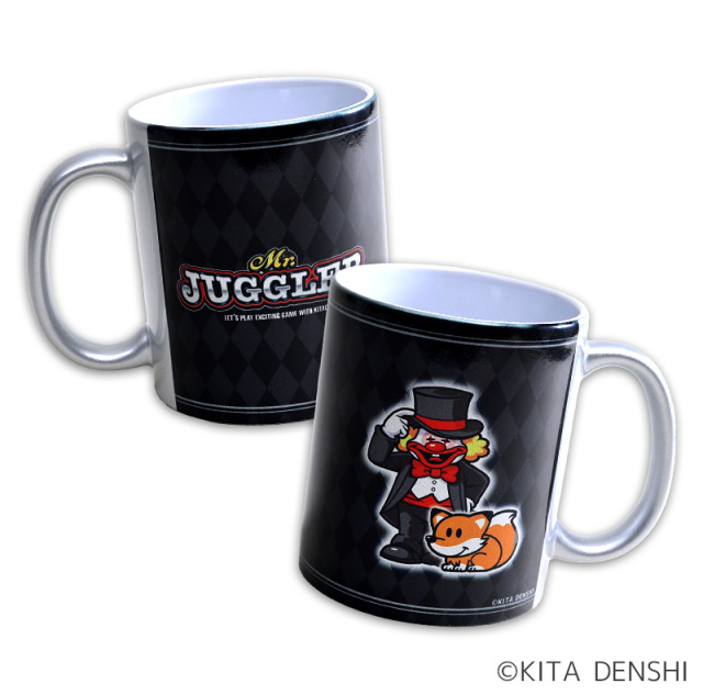 ジャグラー メタリックマグカップ Mr.JUGGLER Ver. 陶器 315ml 