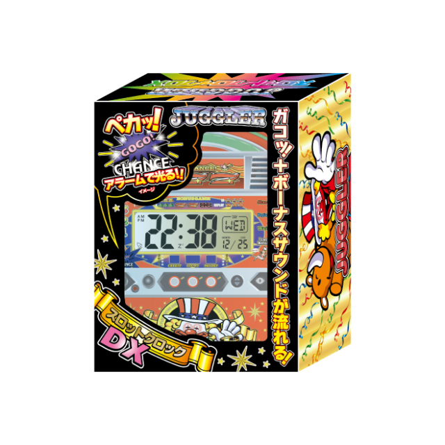 ジャグラー スロットクロック デラックス DX ネオアイムジャグラーEX