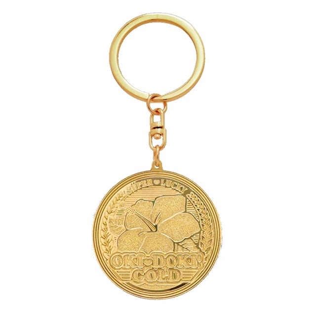 沖ドキ！GOLD メタルキーホルダー / パチスロ スロット キャラクター
