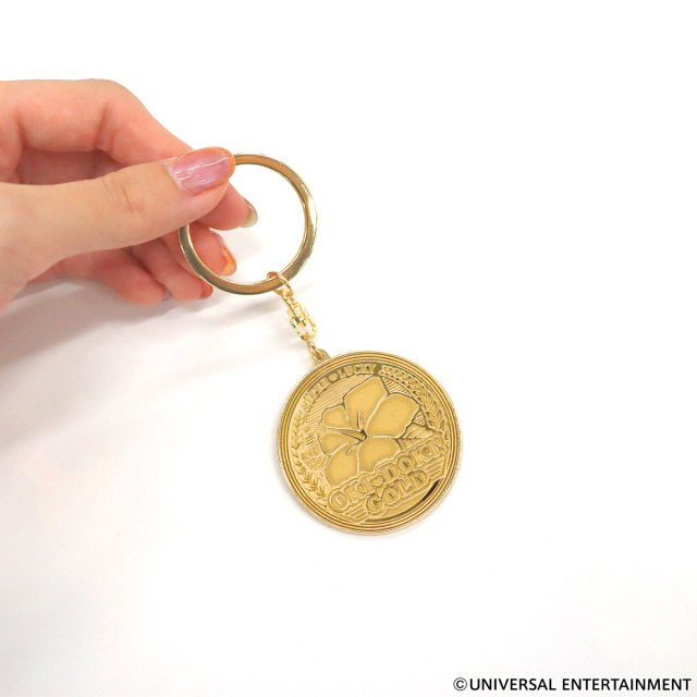 沖ドキ！GOLD メタルキーホルダー / パチスロ スロット キャラクター