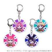 スーパーリオエース2 チップ風 アクリルキーホルダー 4種セット