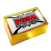 サミー Sammy PUSH ボタン サウンドマスコット セブンフラッシュ 角型 ゴールドVer.