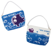 海物語 クジラッキー ぬいぐるみティッシュカバー ファスナーVer