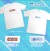 BistyプレミアムTシャツ ハニカム柄 水玉柄