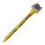 ゴールド ジャグラー サウンドフラッシュ 3色ボールペン クリアラメ仕様