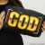 ミリオンゴッド クッション GOD図柄 40cm ポリエステルツイル