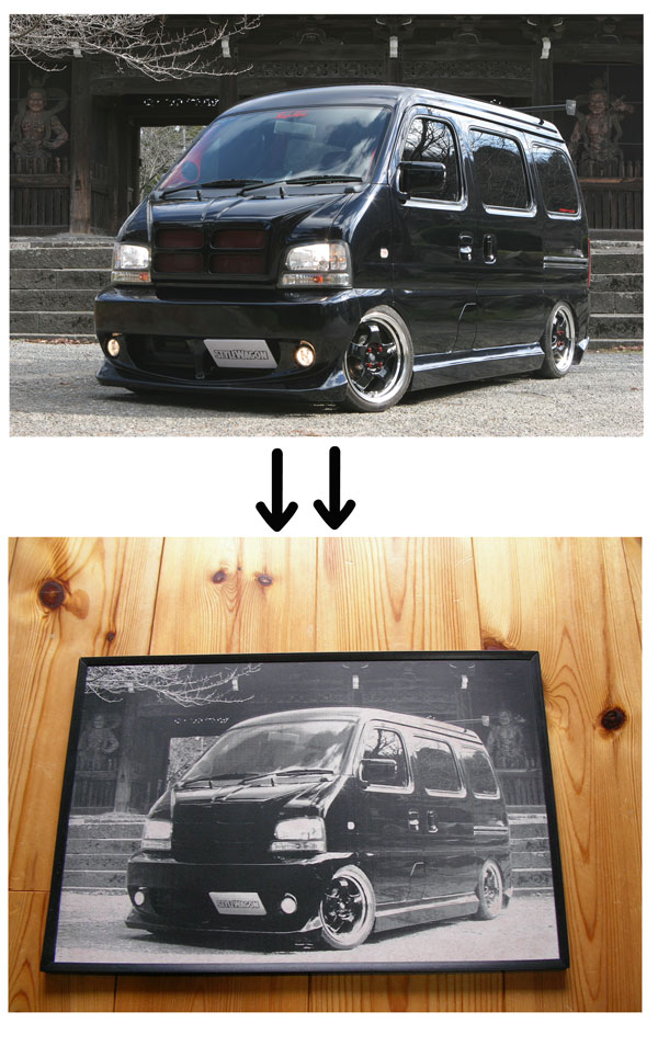 世界に一枚!?　フォトブラックボード