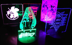 ゲーミングアクリルプレート