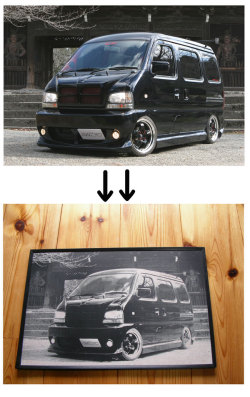 世界に一枚!?　フォトブラックボード