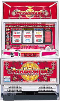 パチスロ実機　山佐　アラベスクＲ 【4号機/アウトボックスなし/コイン不要機非対応】