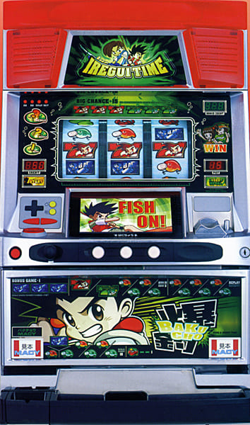 パチスロ実機　メーシー　爆釣 【4号機/アウトボックスなし】