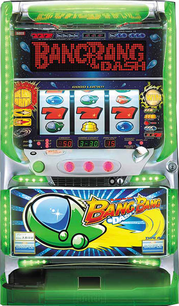 パチスロ実機　大都技研　バンバンダッシュ　【4号機】