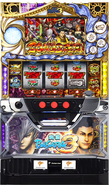 パチスロ実機　エンターライズ　戦国BASARA3ZV（バサラ3）