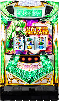パチスロ実機　サミー　コードギアス反逆のルルーシュR2 C.C.ver.