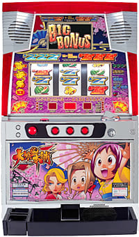 パチスロ実機　オーイズミ　大繁盛本舗　お花見パネル 【4号機/コイン不要機非対応】