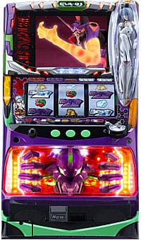 パチスロ実機　ビスティ　エヴァンゲリオン～真実の翼～　初号機パネル
