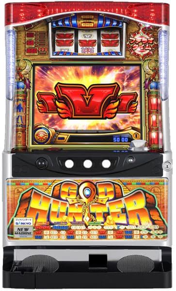 パチスロ実機　SANKYO　ゴッドハンターＶ