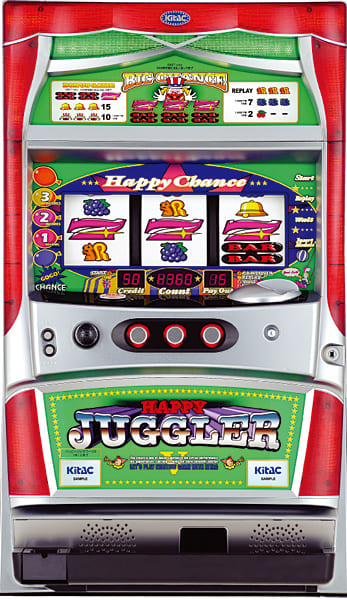 パチスロ実機　北電子　ハッピージャグラーV8