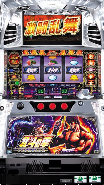 パチスロ実機　サミー　パチスロ北斗の拳～世紀末救世主伝説～