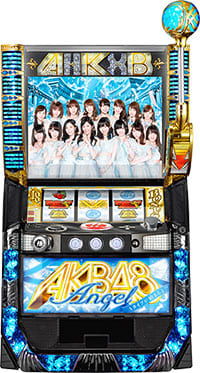 【訳あり：コイン遊戯不可・液晶面傷】パチスロ実機　京楽　パチスロＡＫＢ４８エンジェルＭＡ